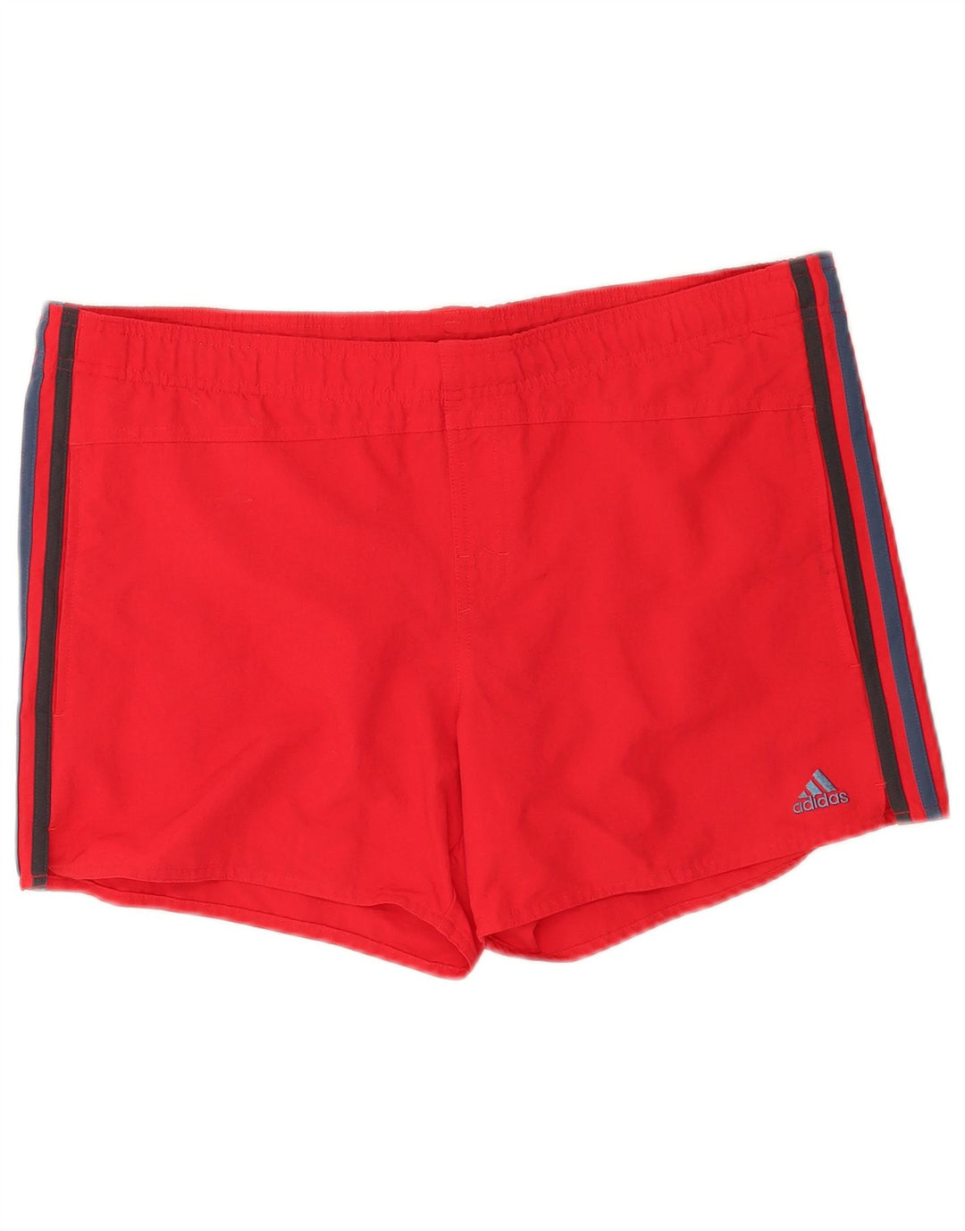 Pantaloncini sportivi Adidas da uomo in nylon rosso medio
