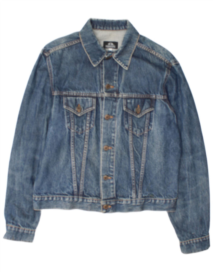 Giacca di jeans da uomo Terranova UK 40 grande cotone blu
