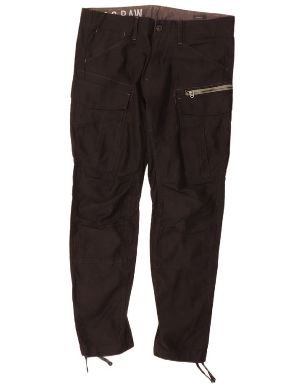 Pantaloni cargo affusolati da uomo G-Star W34 L32 cotone nero