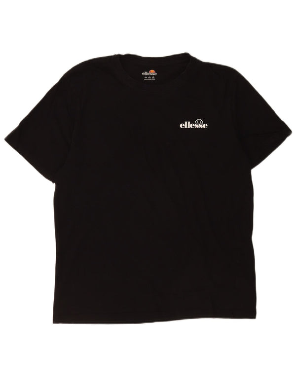 T-shirt da uomo Ellesse Top 2XL cotone nero