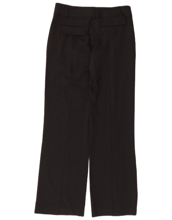 Pantaloni da abito con pegging da donna French Connection UK 10 piccoli W32 L32 neri