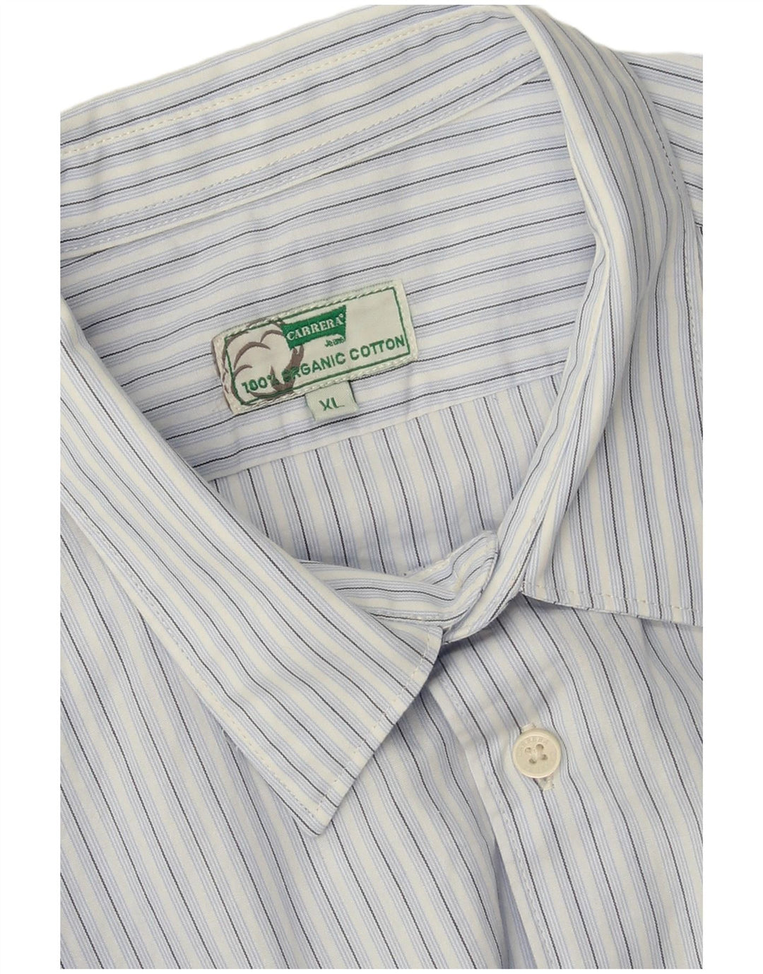 Camicia da uomo Carrera XL in cotone a righe blu