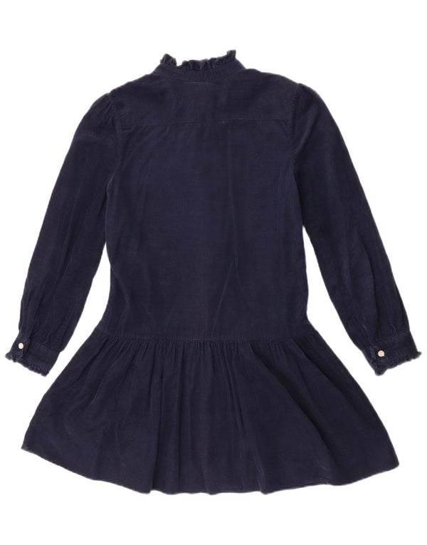 Abito da bambina Ralph Lauren a maniche lunghe a vita bassa 9-10 anni blu navy