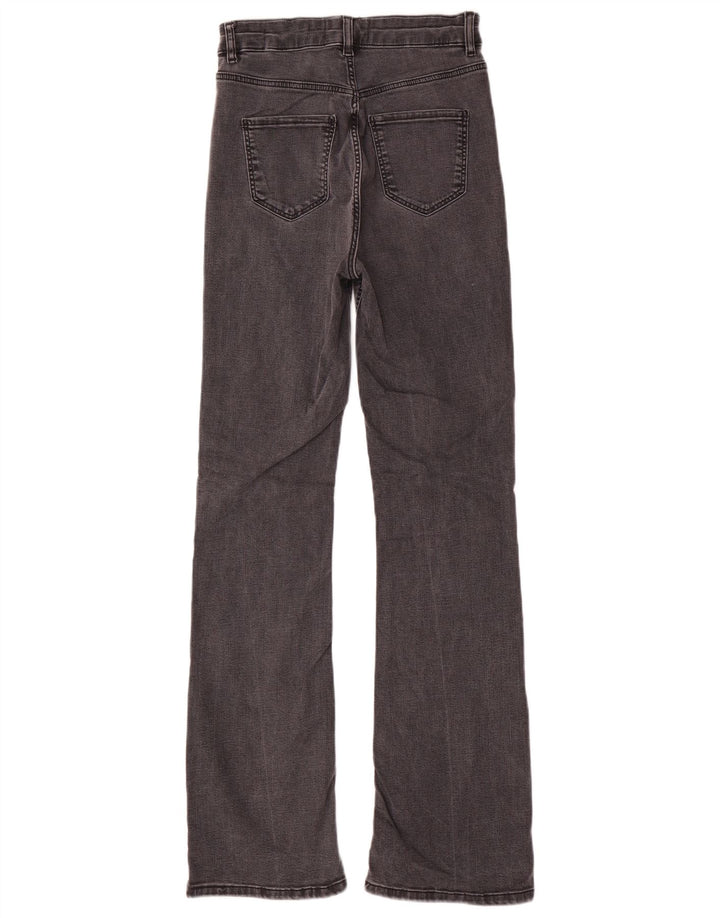 MARKS & SPENCER Jeans slim svasati da donna UK 8 Small W24 L30 Lyocell grigio