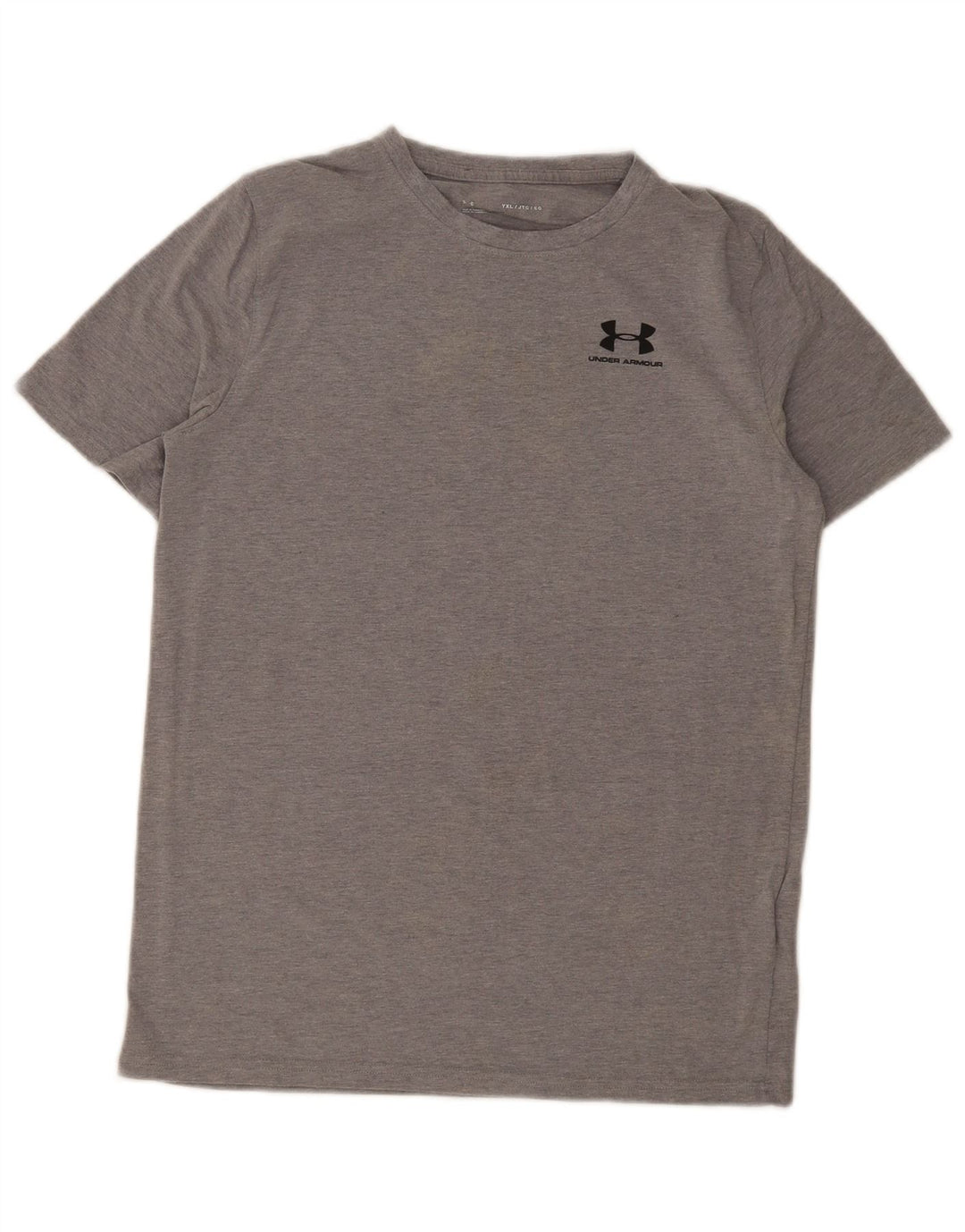 Maglietta regolare da ragazzo Under Armour 13-14 anni XL in cotone grigio