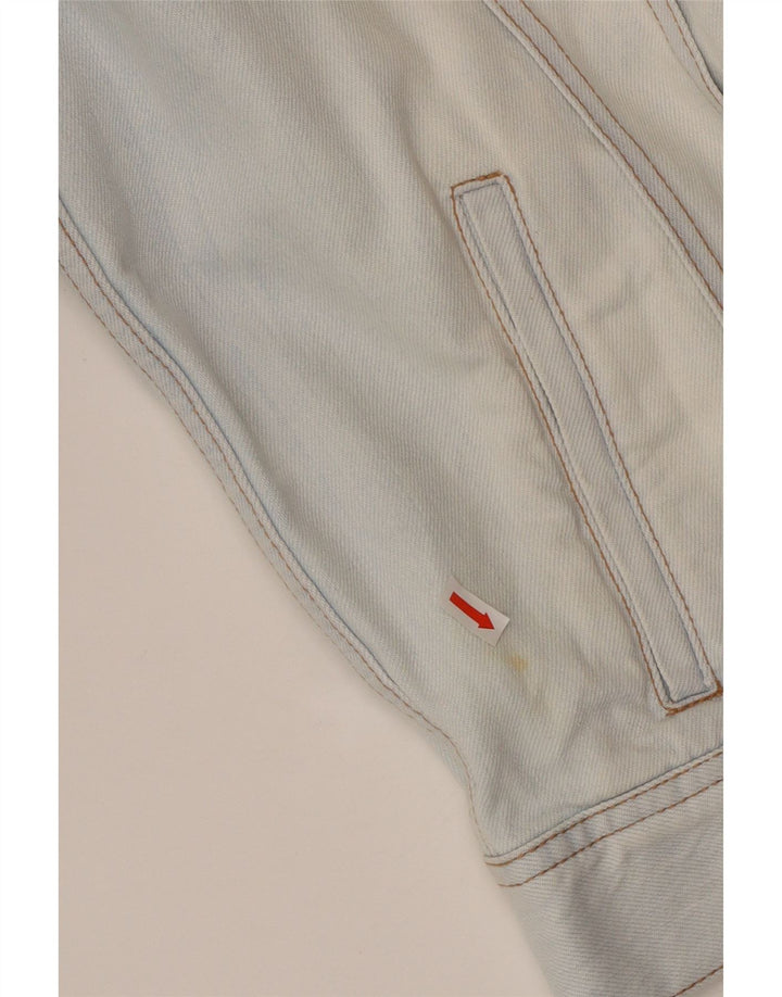 KILLER LOOP Giacca di jeans da uomo UK 42 XL Cotone blu