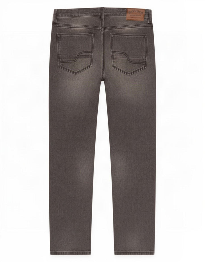 Jeans slim da uomo Fat Face W30 L28 cotone grigio
