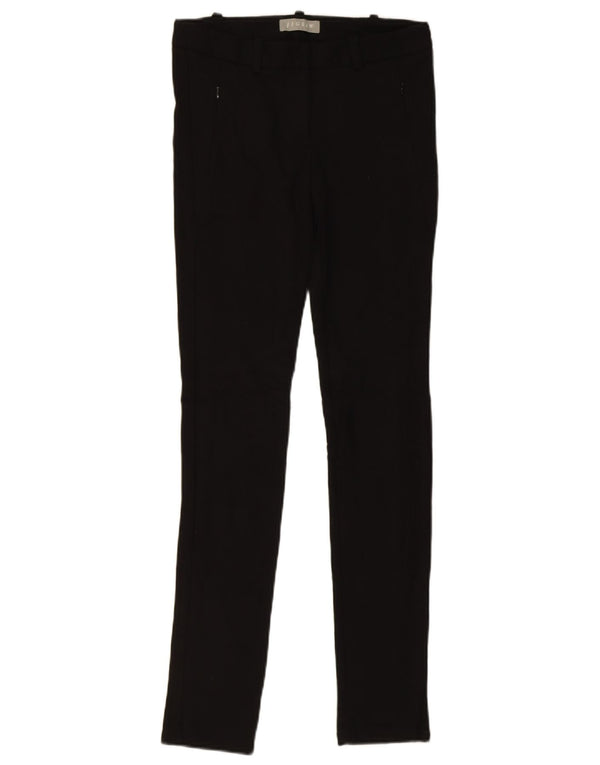 Pantaloni chino skinny da donna Jigsaw UK 8 piccoli W27 L30 neri