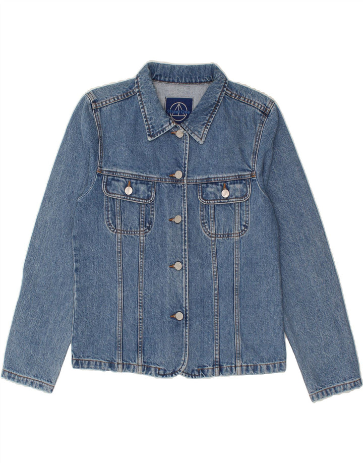 STREET ONE Womens Denim Jacket EU 38 Medium Blue Cotton Vintage Street One and Second-Hand Street One from Messina Hembry 