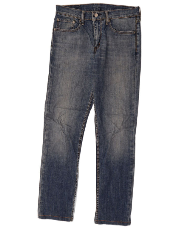 Levi's Uomo 511 Slim Jeans W31 L30 Cotone Blu