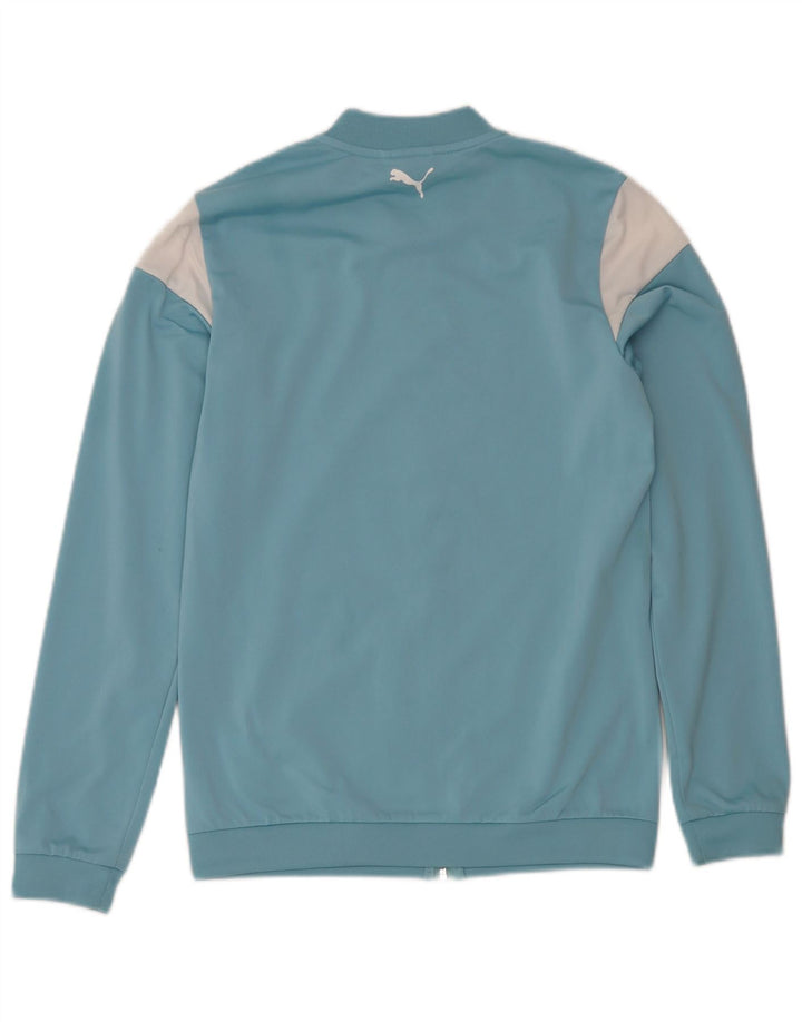 Giacca da ginnastica grafica da ragazzo Puma 15-16 anni Blu Colourblock