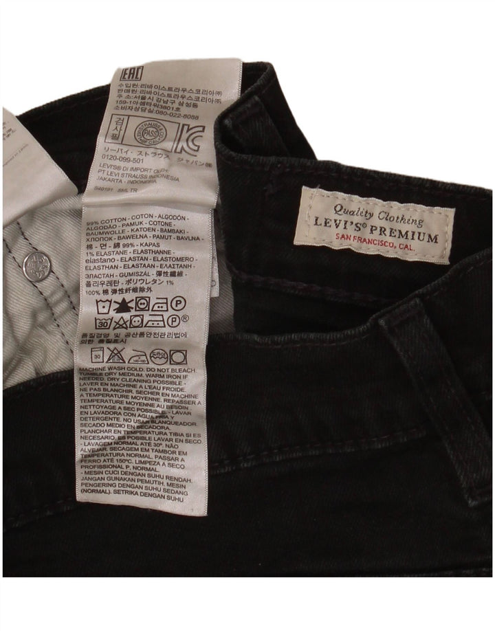 Jeans skinny da donna Levi's W28 L30 cotone nero