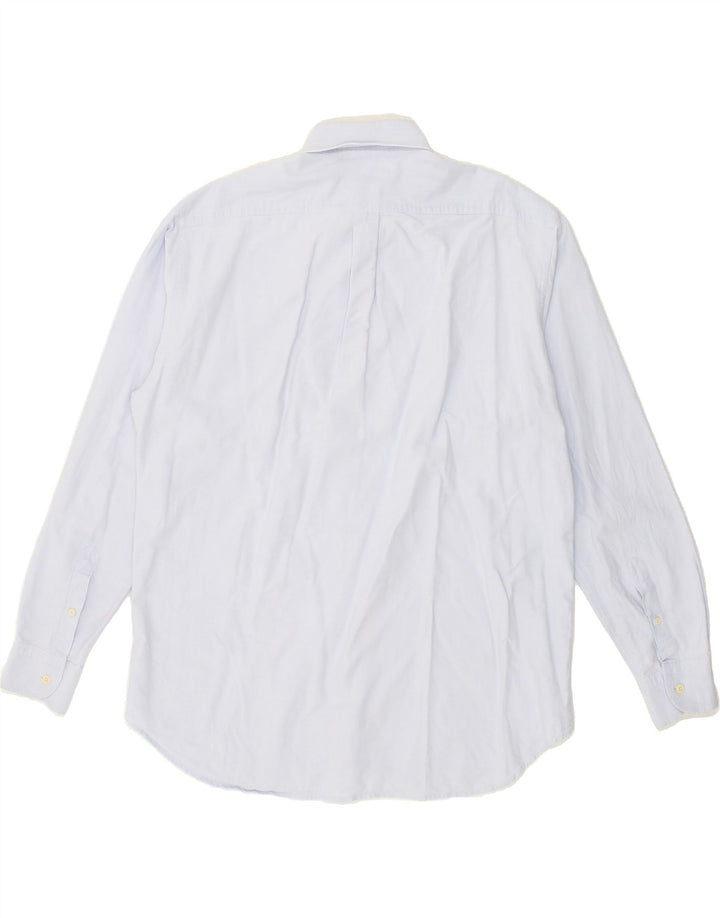 BROOKSFIELD Mens Shirt Size 43 Large Blue Cotton Vintage Brooksfield and Second-Hand Brooksfield from Messina Hembry 