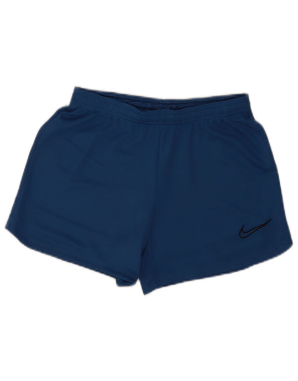 Pantaloncini sportivi Nike Dri Fit da donna UK 14 grandi blu