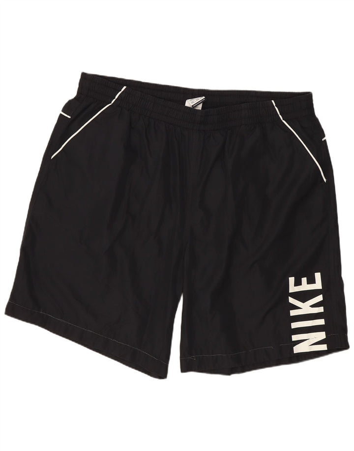 Pantaloncini sportivi grafici Nike da uomo 2XL poliestere nero