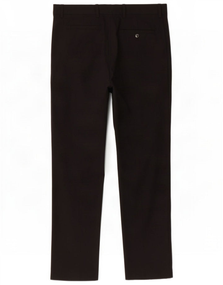 Pantaloni casual da uomo Marks & Spencer W32 L33 Poliestere nero