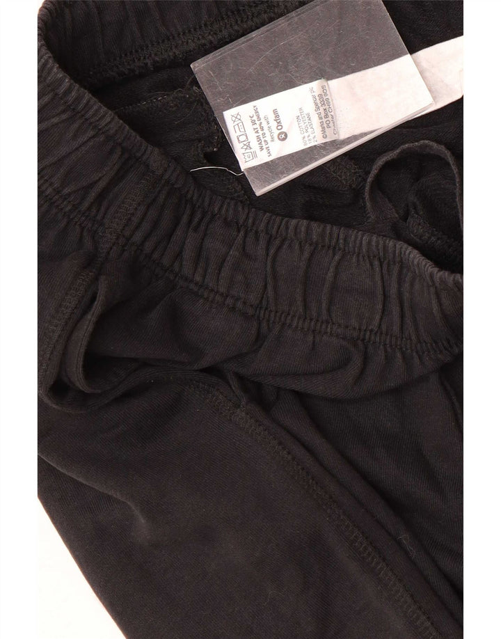 Pantaloni da tuta da uomo Marks & Spencer grandi in cotone nero