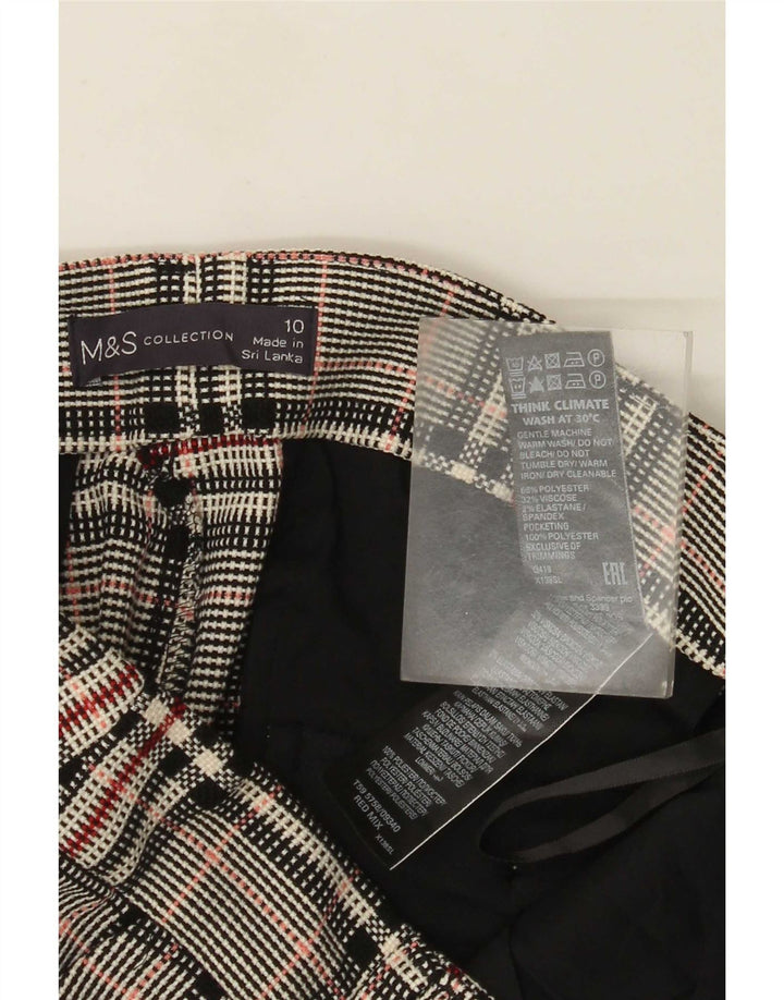 Pantaloni chino da donna Marks & Spencer UK 10 piccoli W30 L28 multicolore