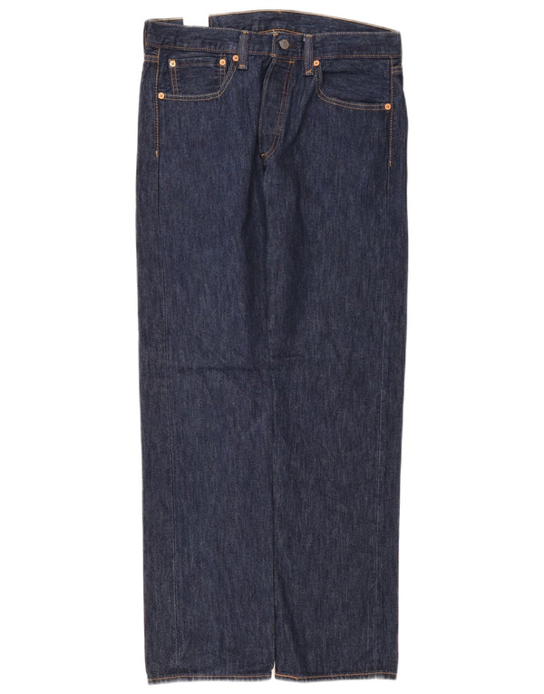 Levi's Uomo 501 Jeans dritti W32 L32 Cotone blu navy