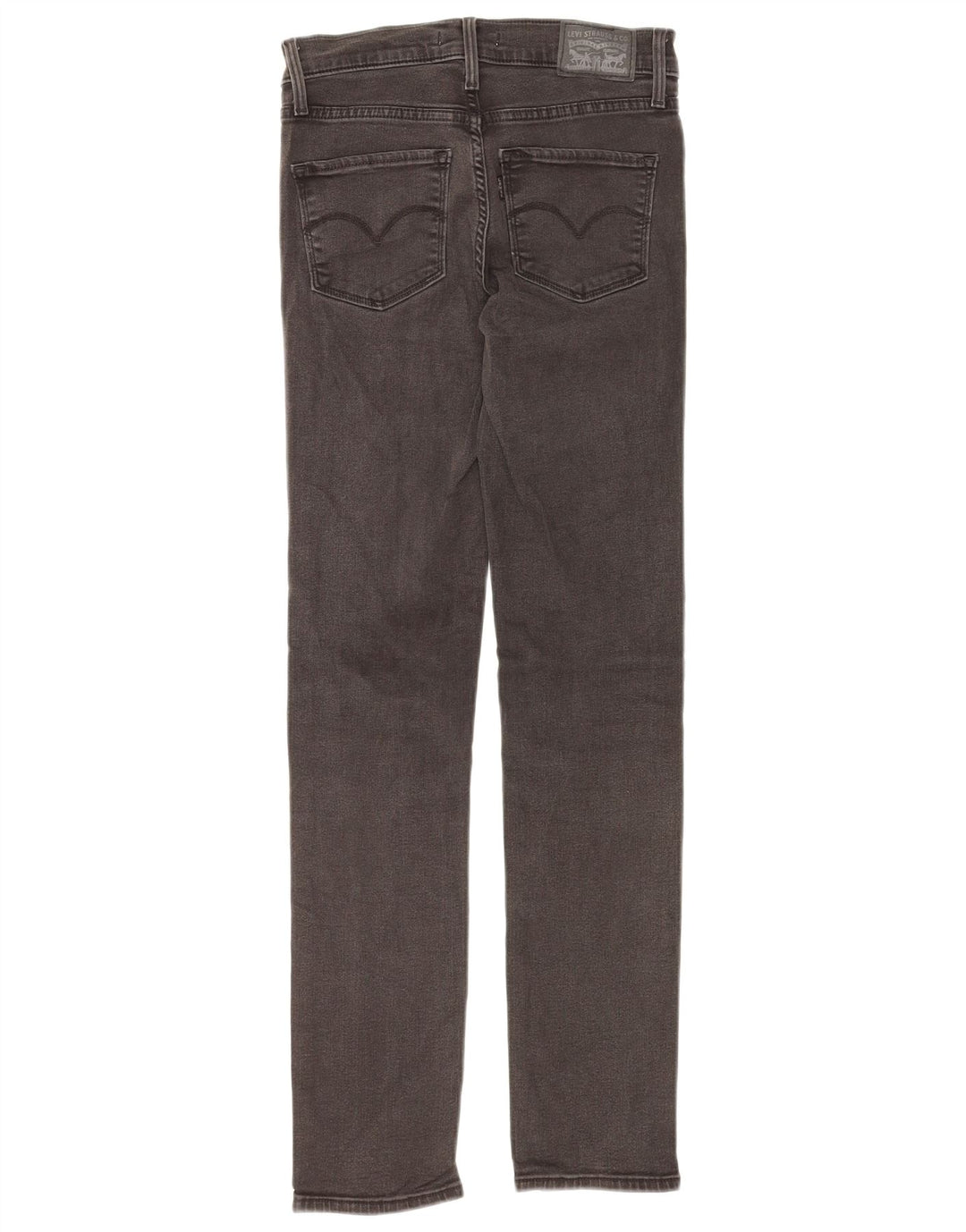 LEVI'S Jeans slim modellanti da donna 312 W26 L30 cotone grigio