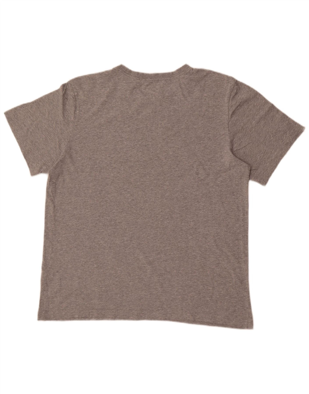 T-shirt grafica da uomo Nike Top grande in cotone chiazzato grigio