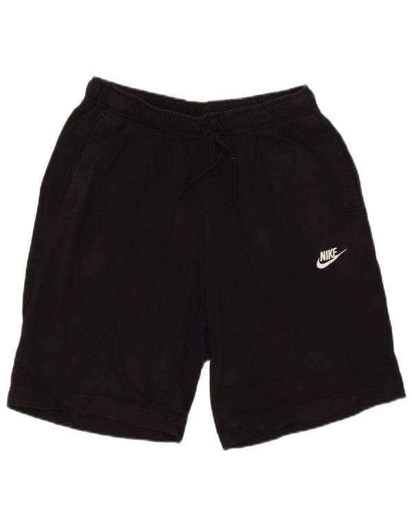 Pantaloncini sportivi Nike da uomo grandi in cotone nero