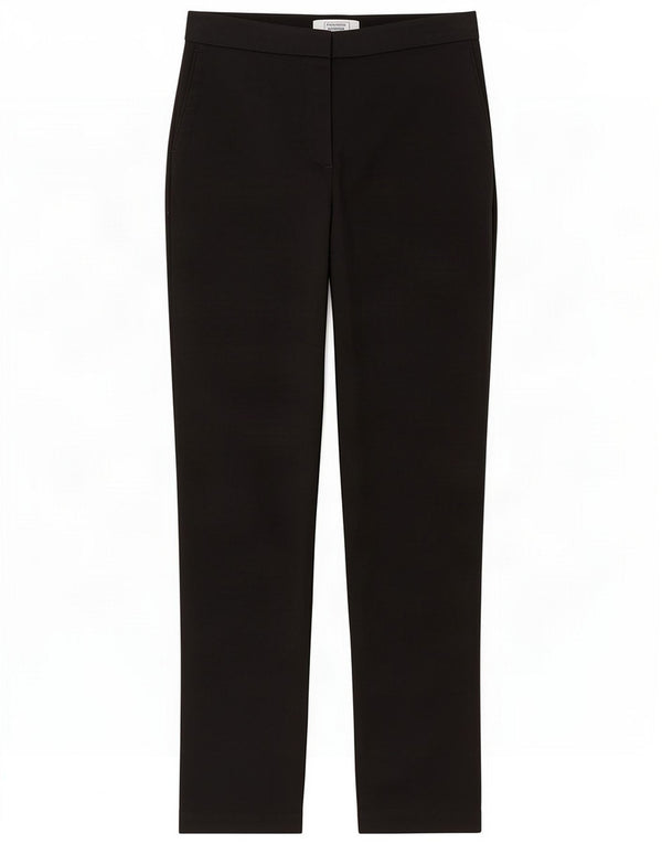 Marks & Spencer Pantaloni casual affusolati da donna UK 10 Small W27 L29 Nero
