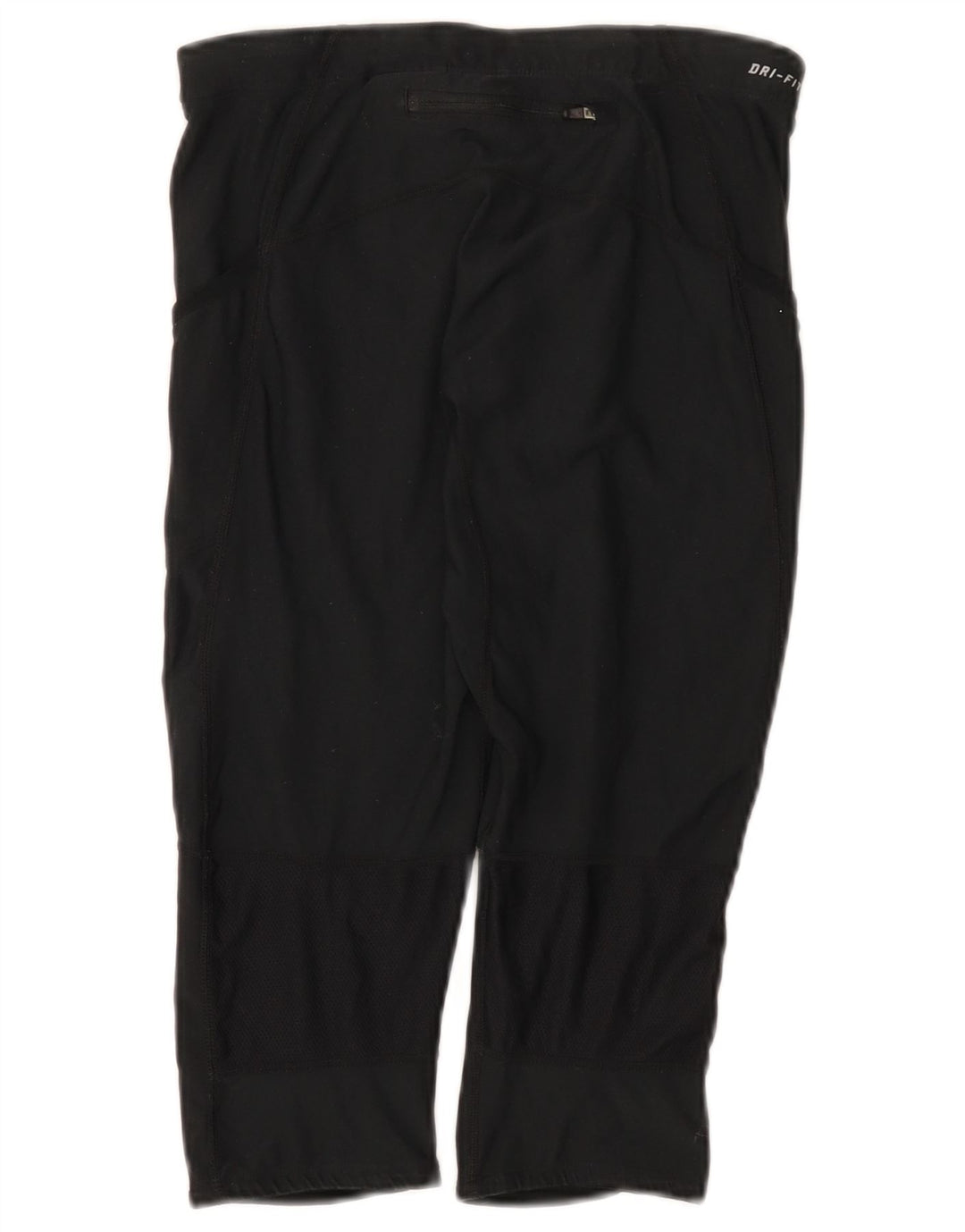 Leggings Nike Dri Fit Capri da donna UK 12 medio nero poliestere