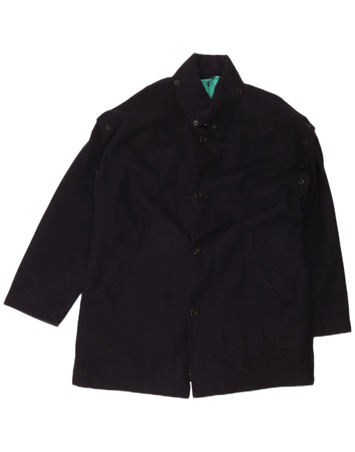 Cappotto antivento da uomo Orcinus IT 52 XL Lana blu navy
