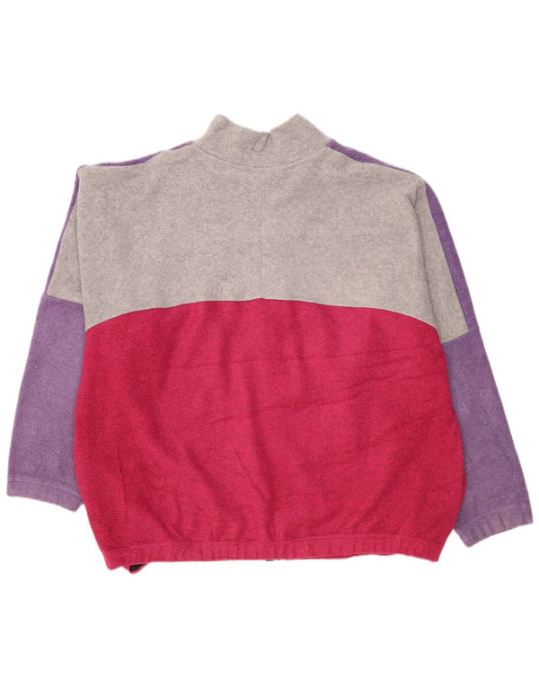 Giacca in pile da uomo Loose Fit Campagnolo UK 44 2XL Colourblock multicolore