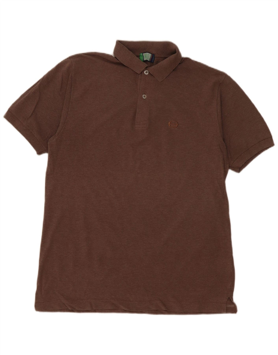 Polo Uomo Sergio Tacchini IT 52 Large Marrone Cotone