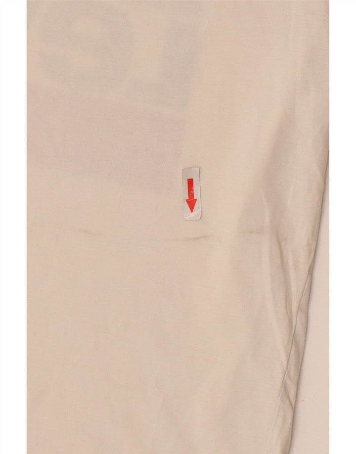 T-shirt grafica da uomo Levi's Top Small in cotone bianco sporco