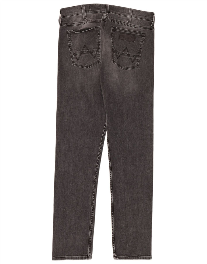 Jeans Wrangler Uomo Colton Slim W32 L34 Cotone Grigio