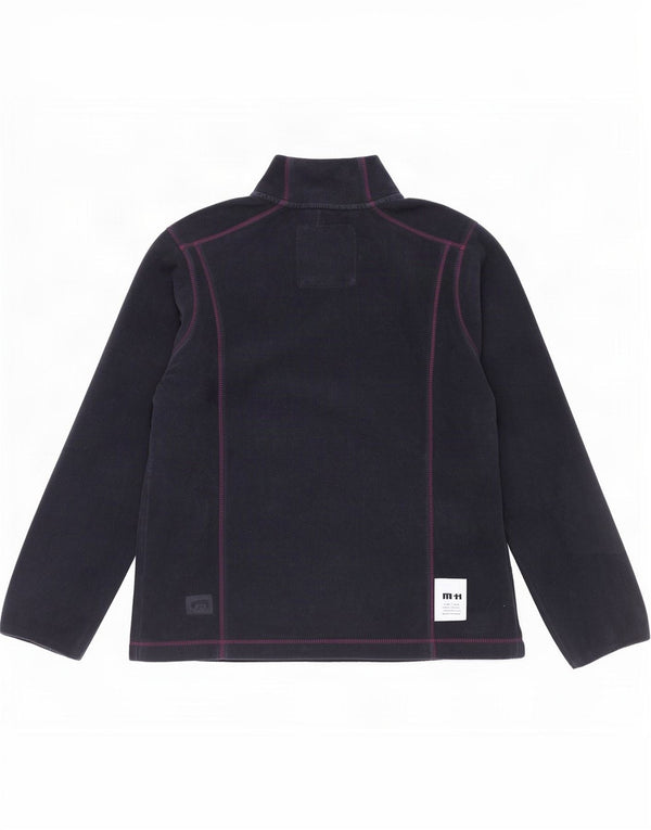 Giacca in pile da donna Weird Fish UK 16 grande poliestere blu navy