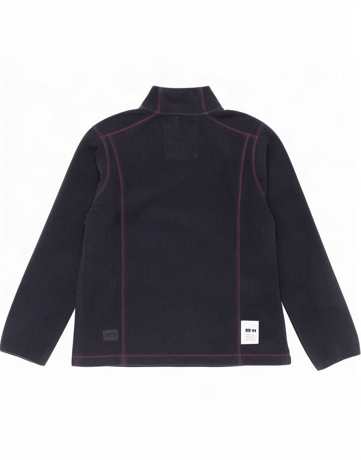 Giacca in pile da donna Weird Fish UK 16 grande poliestere blu navy