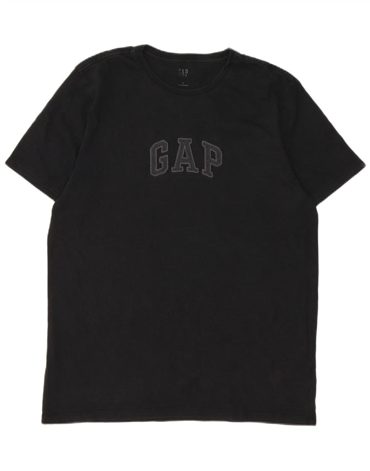 Gap T-shirt grafica da uomo grande in cotone nero