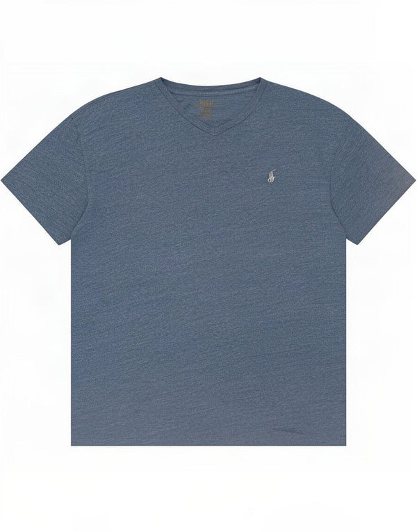 Polo Ralph Lauren T-shirt da uomo Top piccola in cotone blu