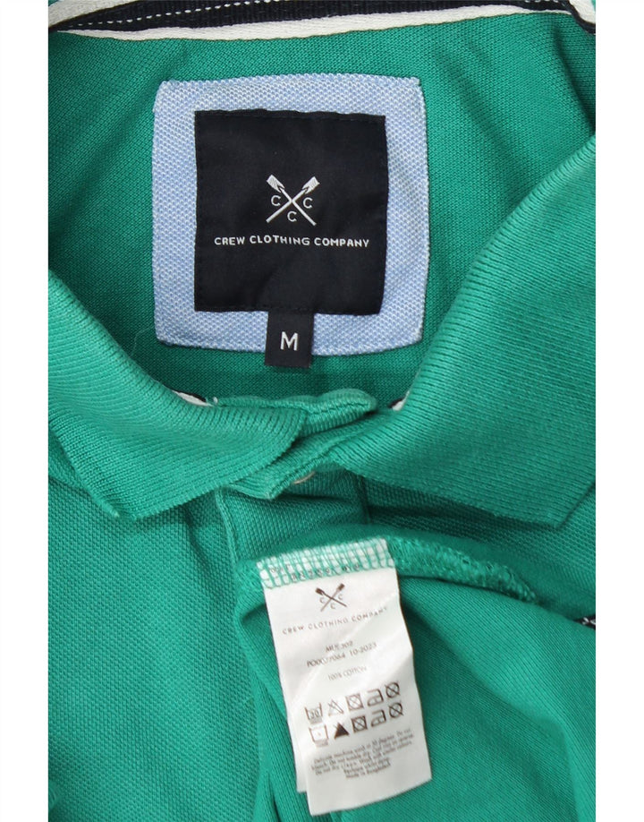 CREW CLOTHING Polo Uomo Cotone Verde Medio