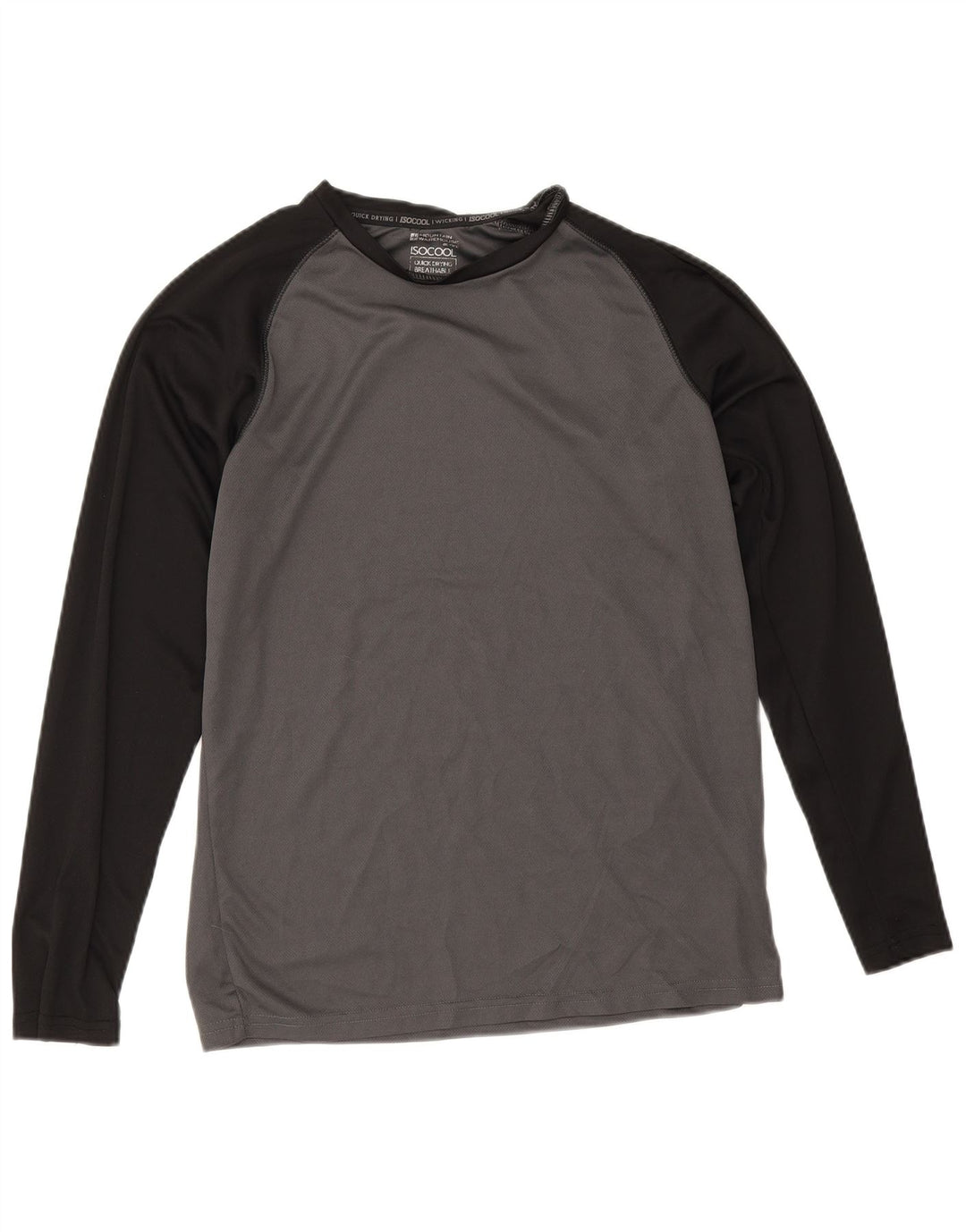 Mountain Warehouse Maglia IsoCool da uomo a maniche lunghe piccola color grigio