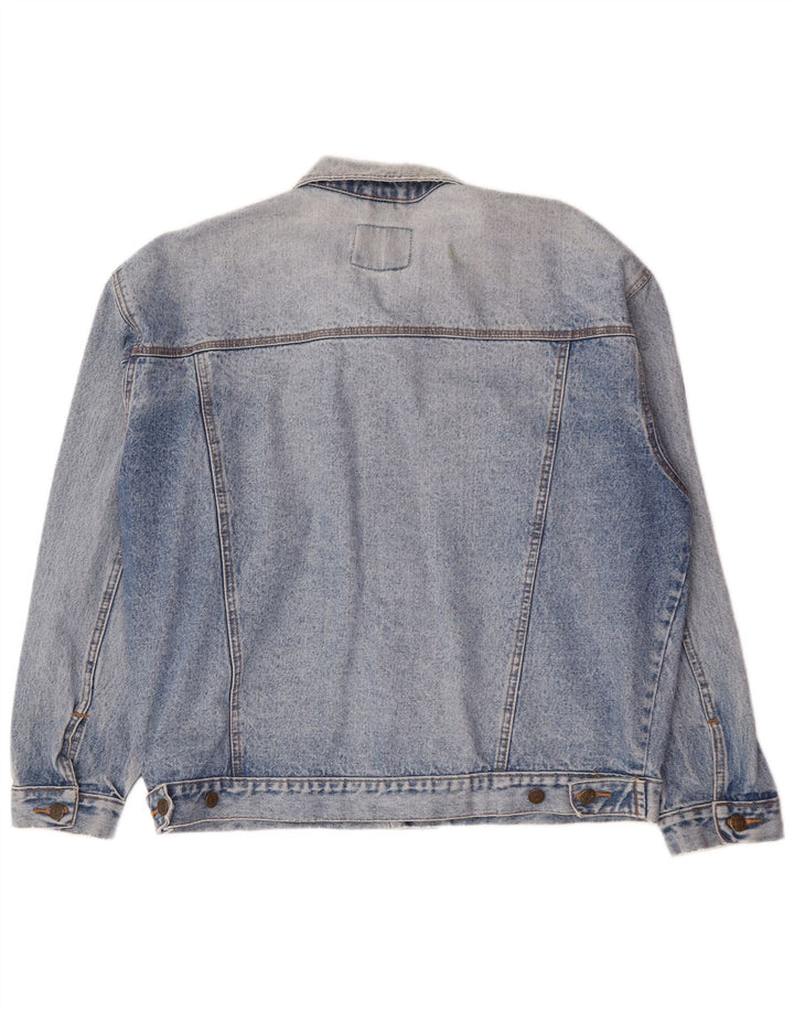Giacca di jeans da uomo Traffic UK 42 XL Cotone blu