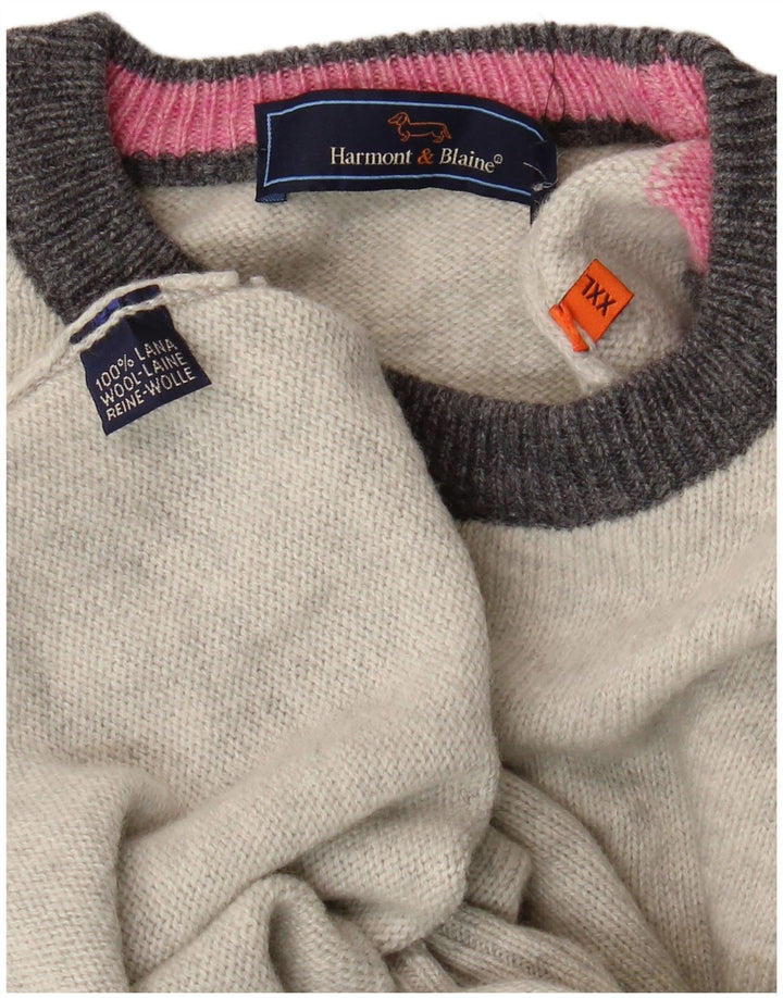 Maglione maglione girocollo da donna Harmont & Blaine 2XL Colore grigio