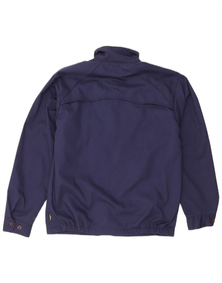 Giubbotto bomber da uomo Merc UK 38 poliestere medio blu navy