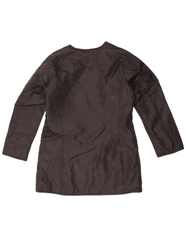 Giacca bomber da donna Eddie Bauer UK 14 poliestere nero medio