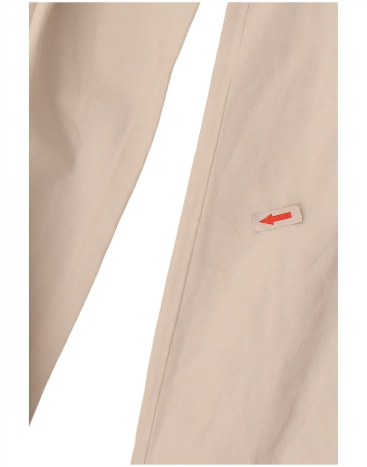Pantaloni da abito bootcut blu da donna Alberto Aspesi IT 40 Small W27 L31 Bianco