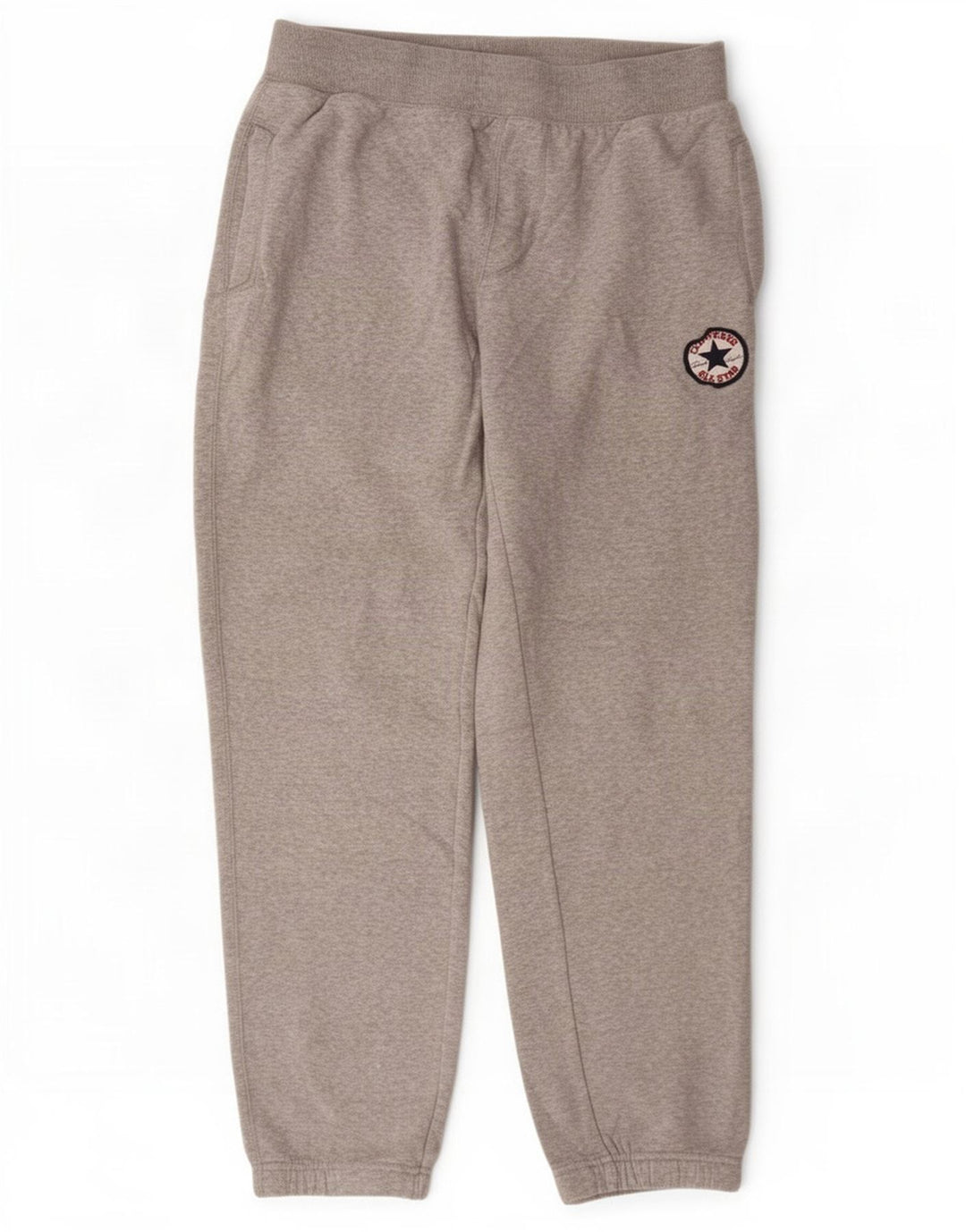 Converse Pantaloni da tuta da uomo Joggers Cotone grigio medio