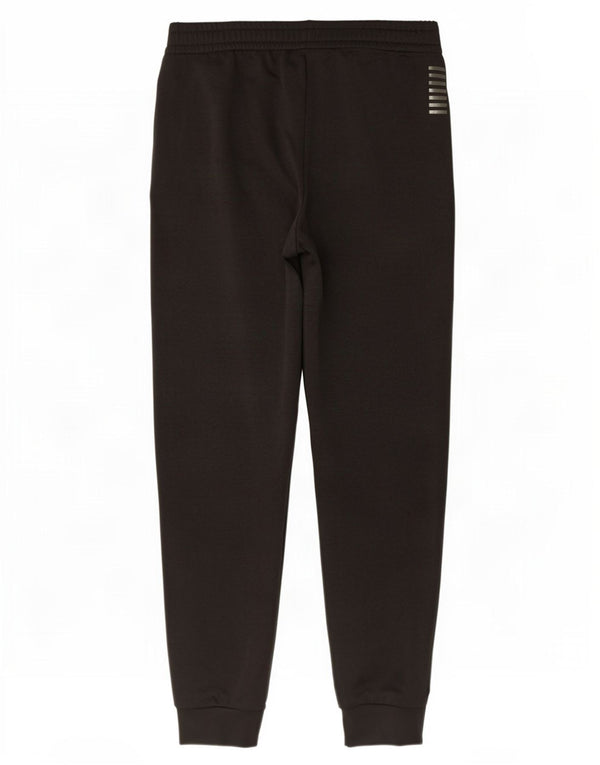 Pantaloni da tuta con grafica da uomo Emporio Armani Joggers grandi neri