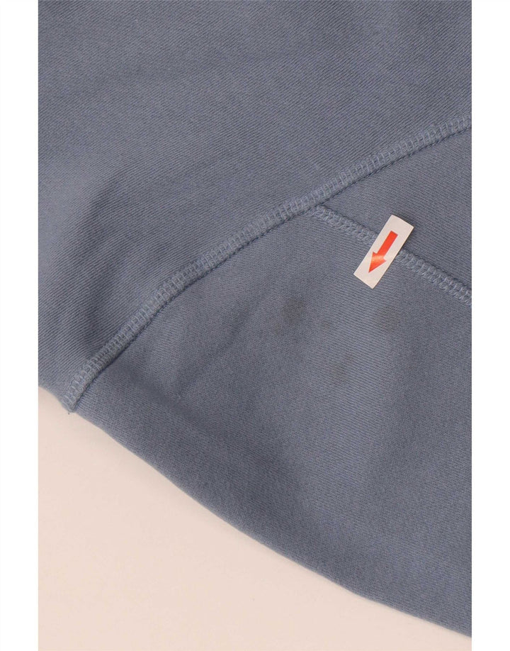 Topshop Felpa oversize da donna Maglione UK 16 Grande cotone blu