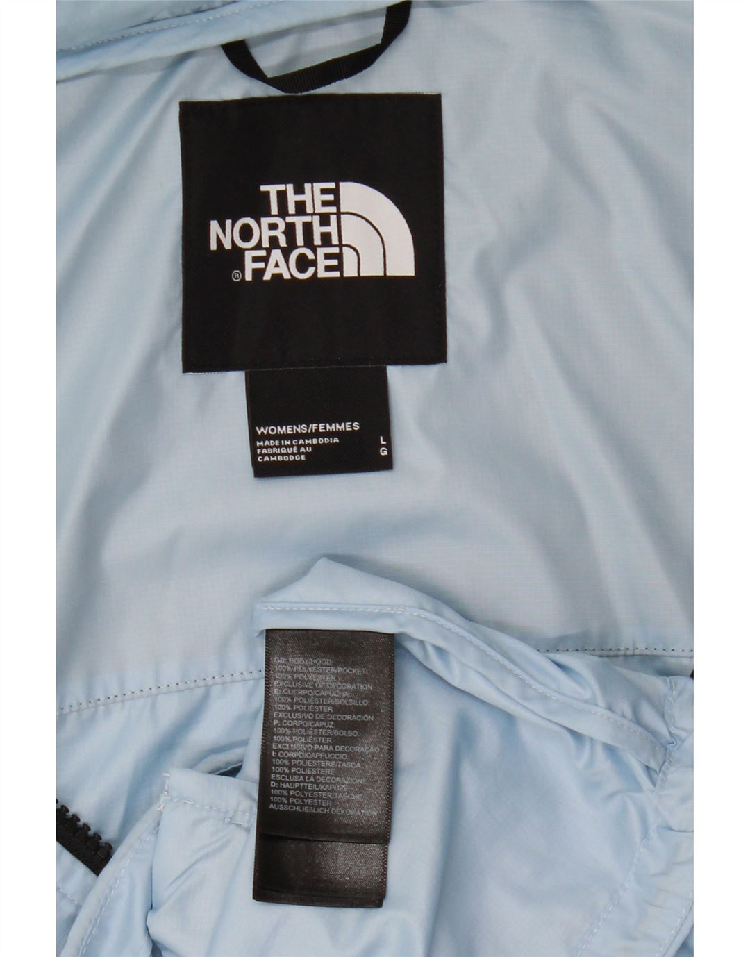 Giacca da tuta da donna The North Face UK 16 Large Blu Colourblock
