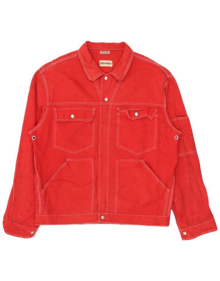 Giacca da uomo Durango UK 40 grande cotone rosso