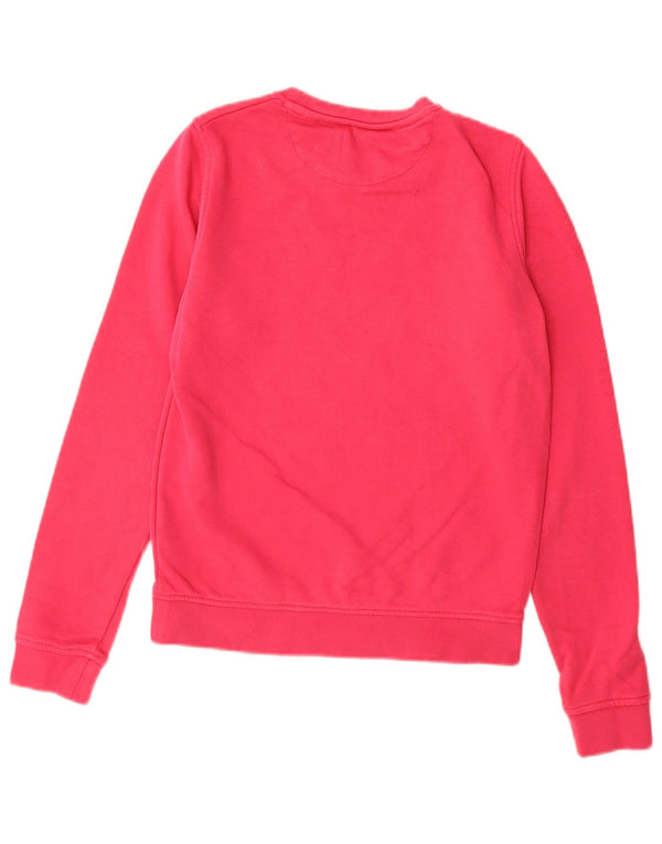 Felpa grafica da donna Gant Maglione UK 6 XS Cotone rosa